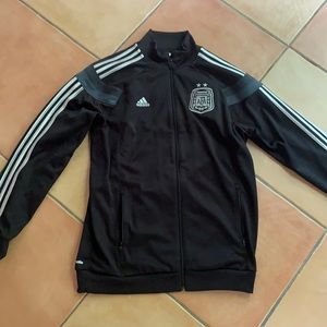 Adidas Argentina AFA Soccer Black Track Jacket